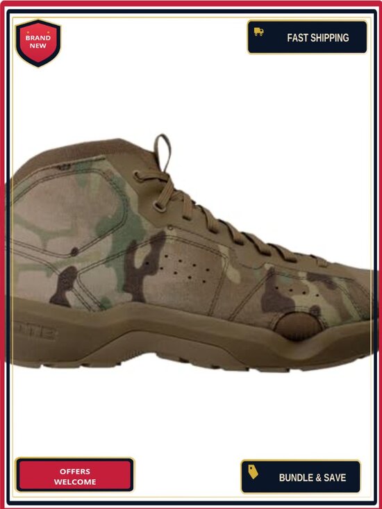 Tactical Combat Boots Lightweight Amphibious Military Boots Lace-Up Quick-Dry main image 4